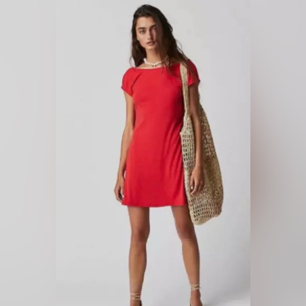 FP Beach Rosalia Low Back Mini Dress